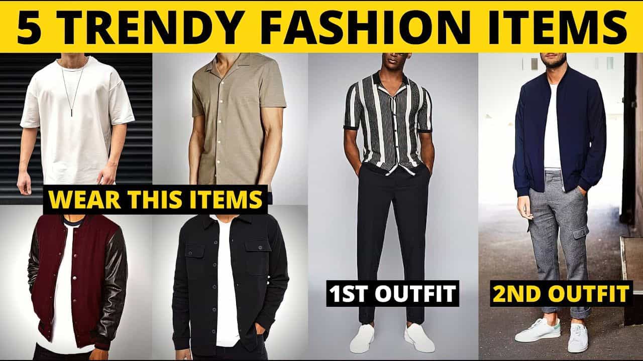 5 trendy fashion items