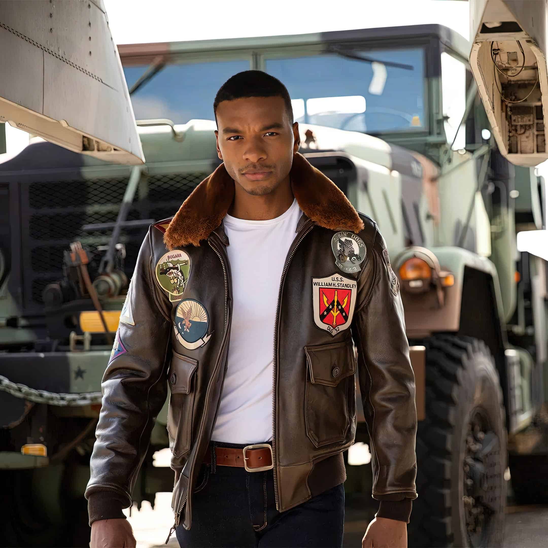 Top 5 Trending Outfit Ideas For Men 4 Mens Top Gun Tom Cruise Leather Jacket