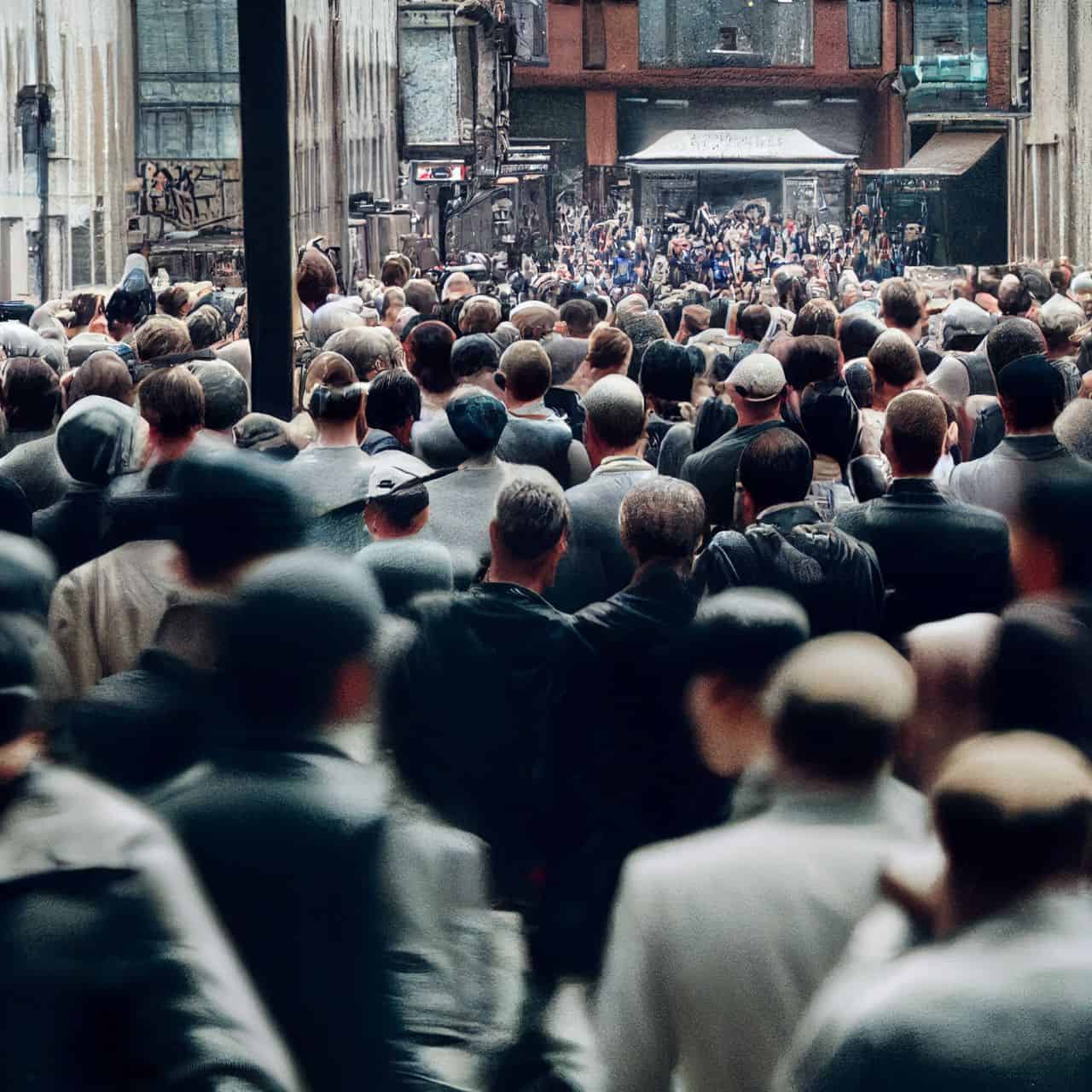 How to Become the Gray Man: The Ultimate Guide 3 grey man blending into a crowd