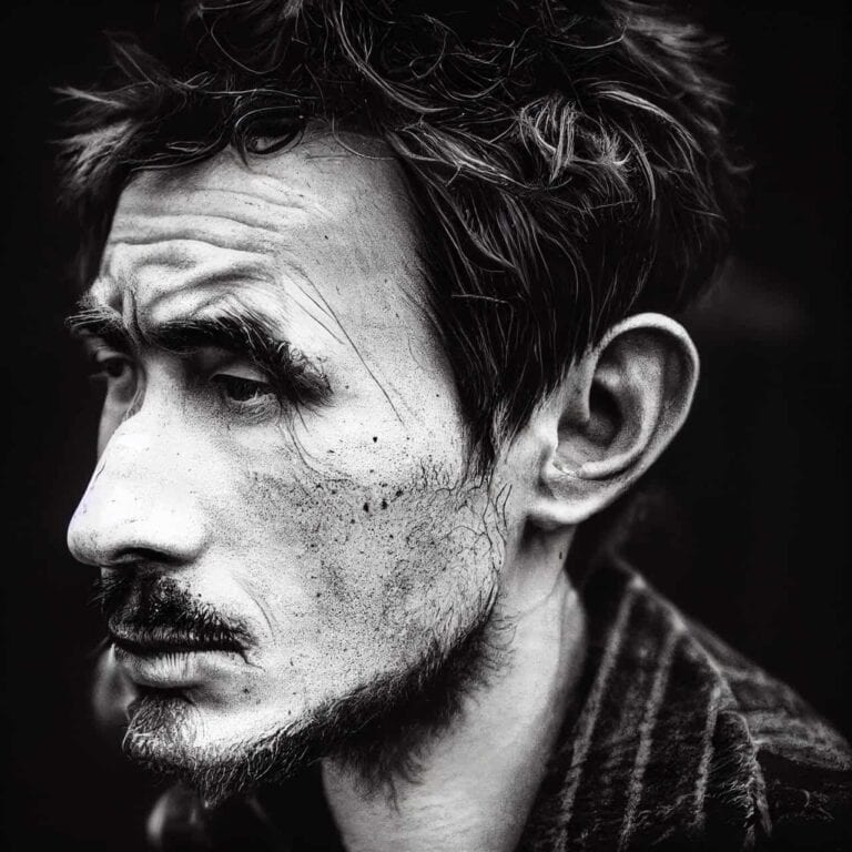 mentally ill man