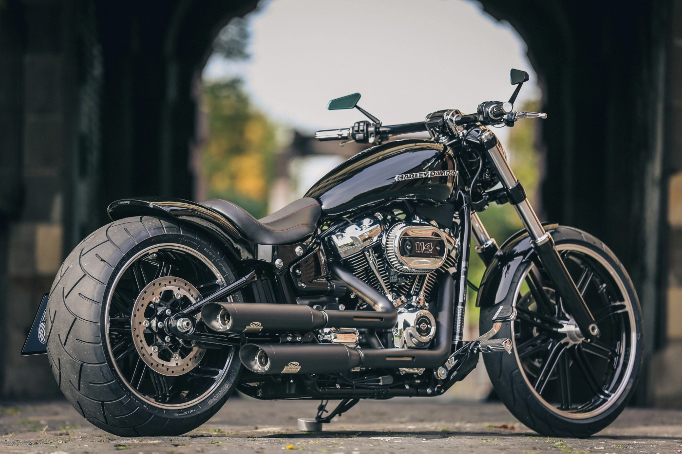 15 Motorcycles That Will Turn You Into A Man 16 Harley Davidson Breakout 1
