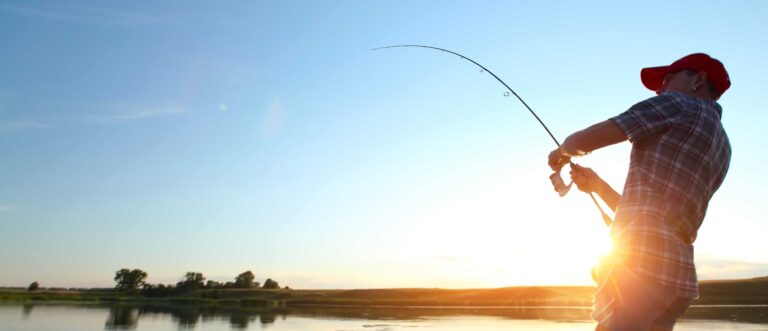 Man Fishing