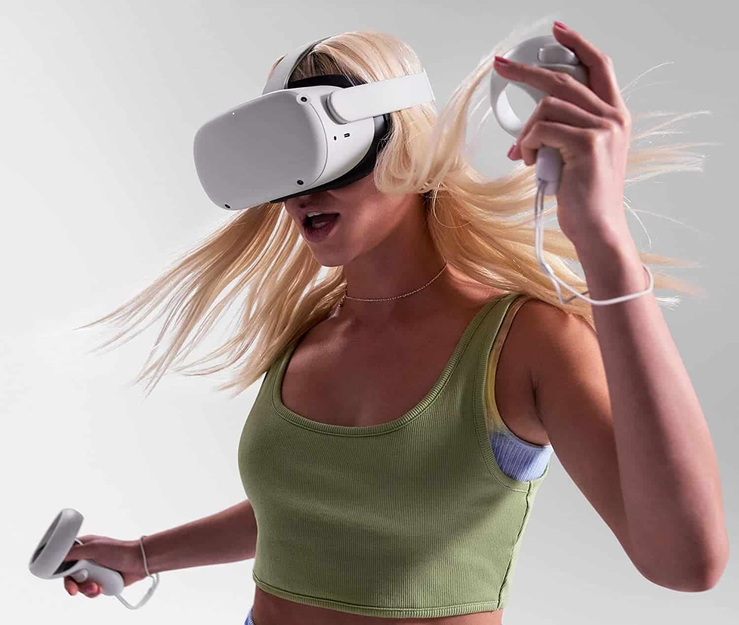Meta Quest 2 VR Headset for girlfriend cleanup