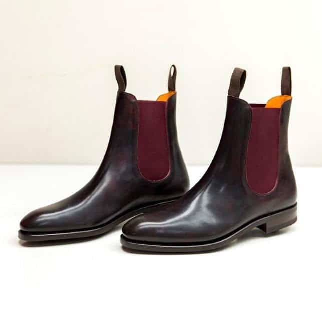 Oxblood Red Chelsea Boots