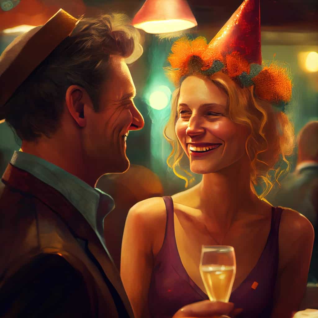 The Best Birthday Pick-Up Lines 2 man using a birthday pickup line