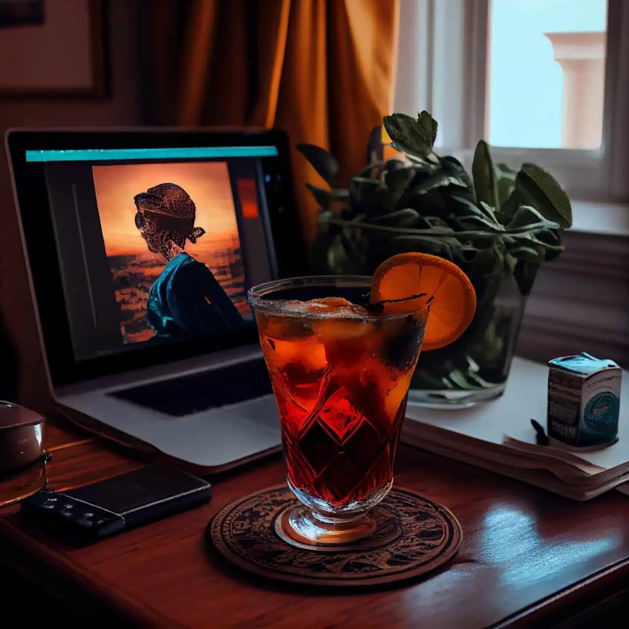 The Art of the Perfect Home Bar: Recipes and Tips for Hosting a Killer Cocktail Party 3 cocktail on a desk
