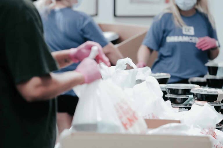 food bank charity giving