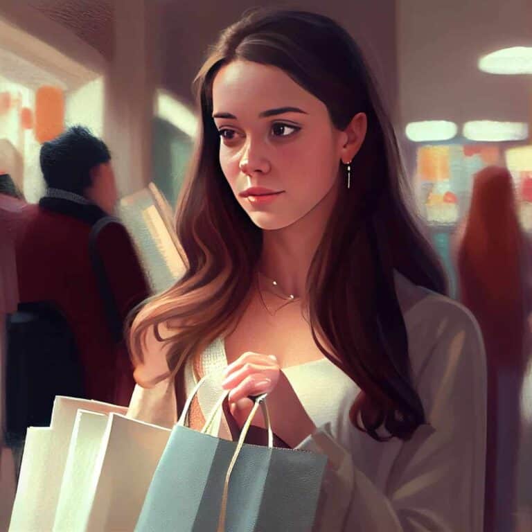 girlfriend shopping