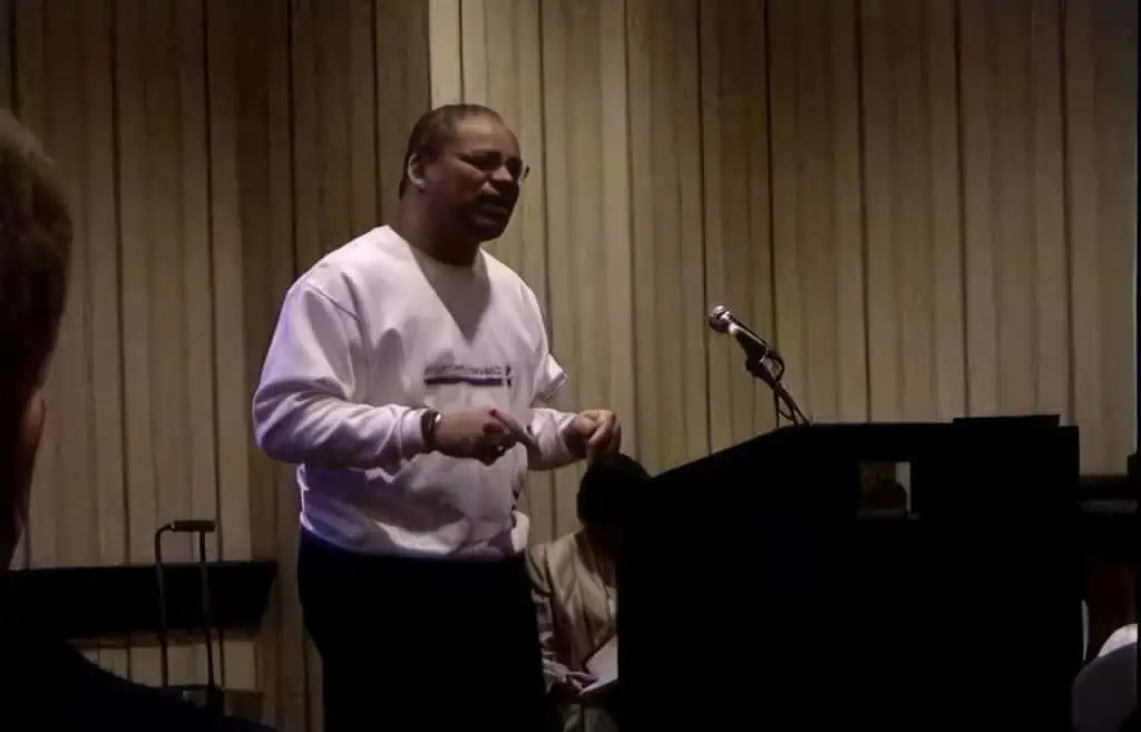 Marc Griffin discussing BulletBall