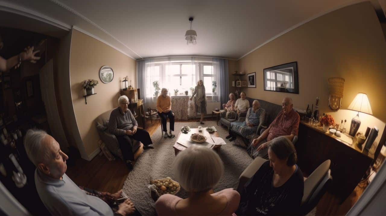 Retirement: Guide to Choosing a Place For Your Parents 2 happy retirement home