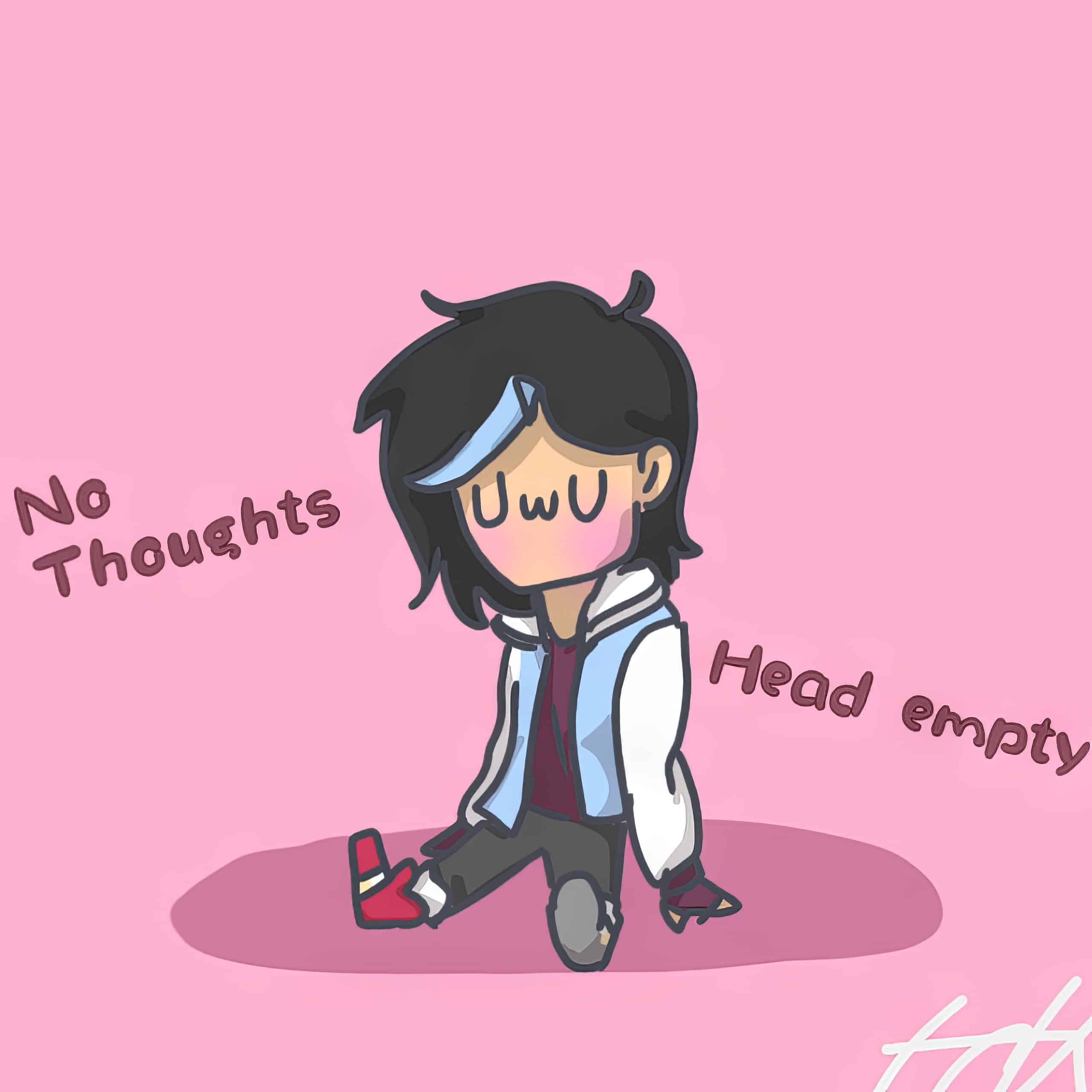 no thoughts mind empty — self-care is getting ice cream… or something