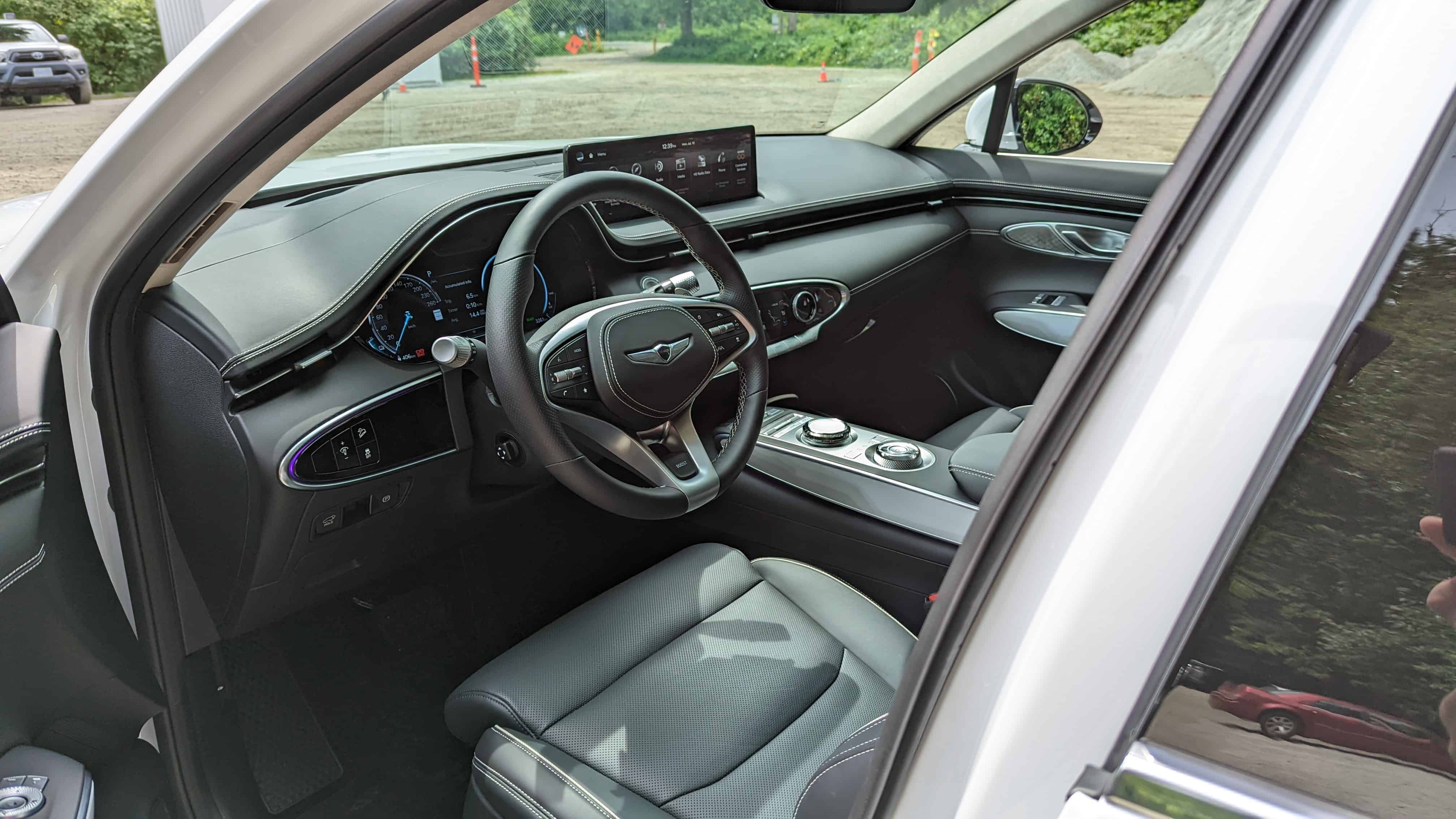 2023 Genesis Electrified GV70 Review 10 2023 Genesis Electrified GV70 cabin