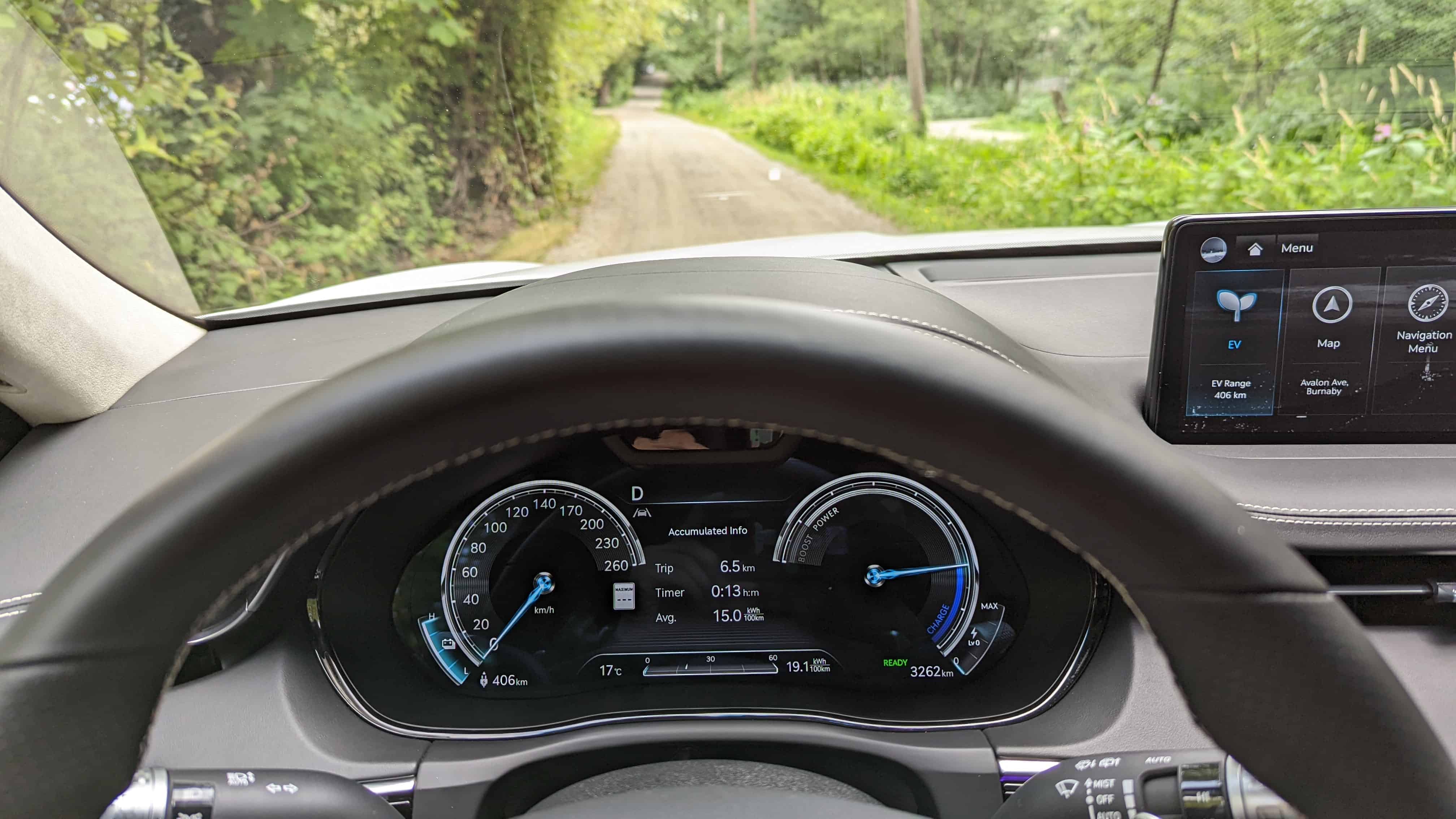 2023 Genesis Electrified GV70 Review 9 2023 Genesis Electrified GV70 gauge cluster