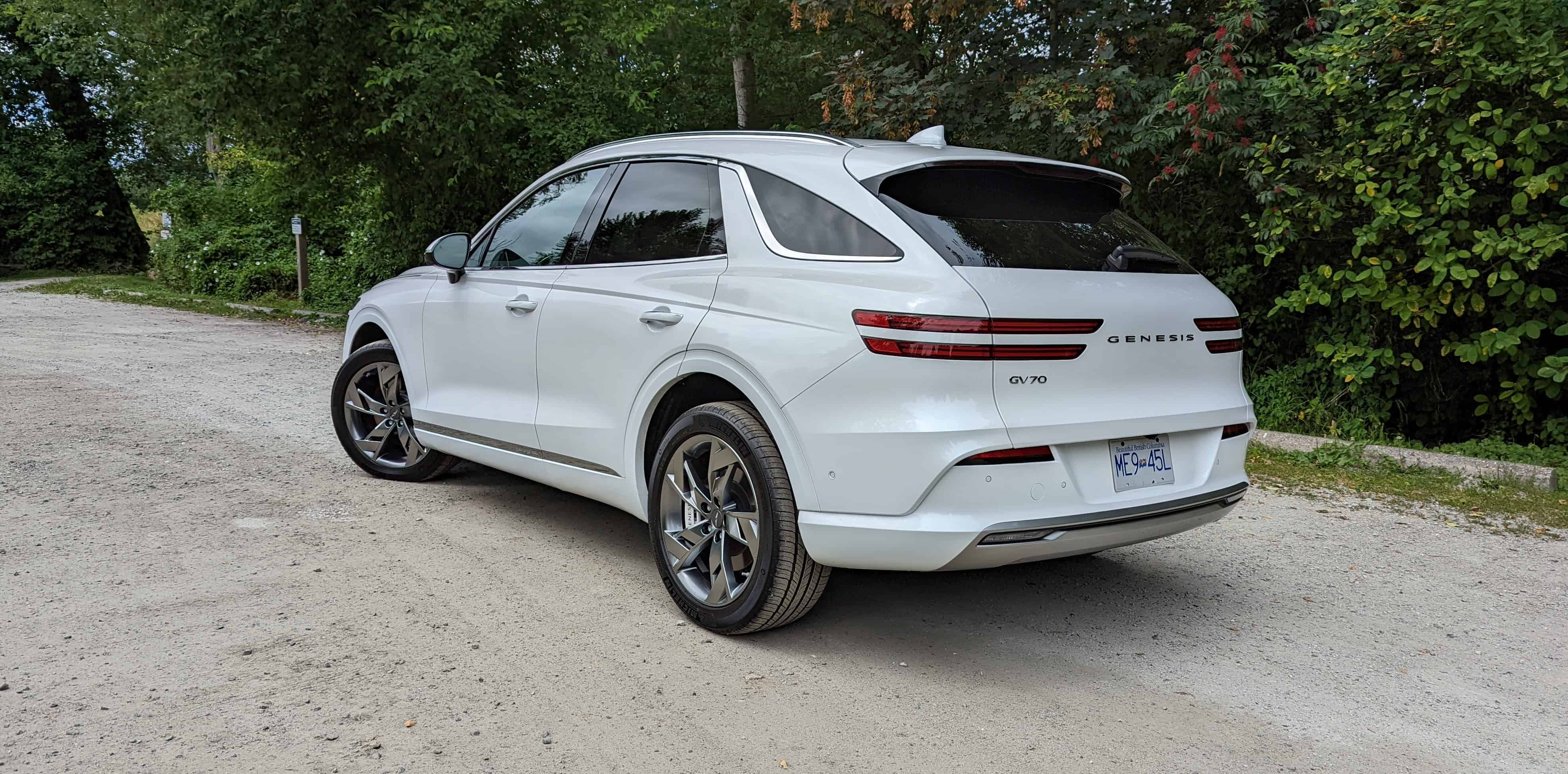 2023 Genesis Electrified GV70 Review 8 2023 Genesis GV70 Rear