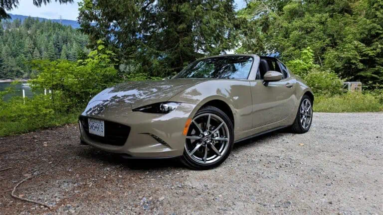 2023 Mazda MX-5 in Zircon Sand Metallic paint