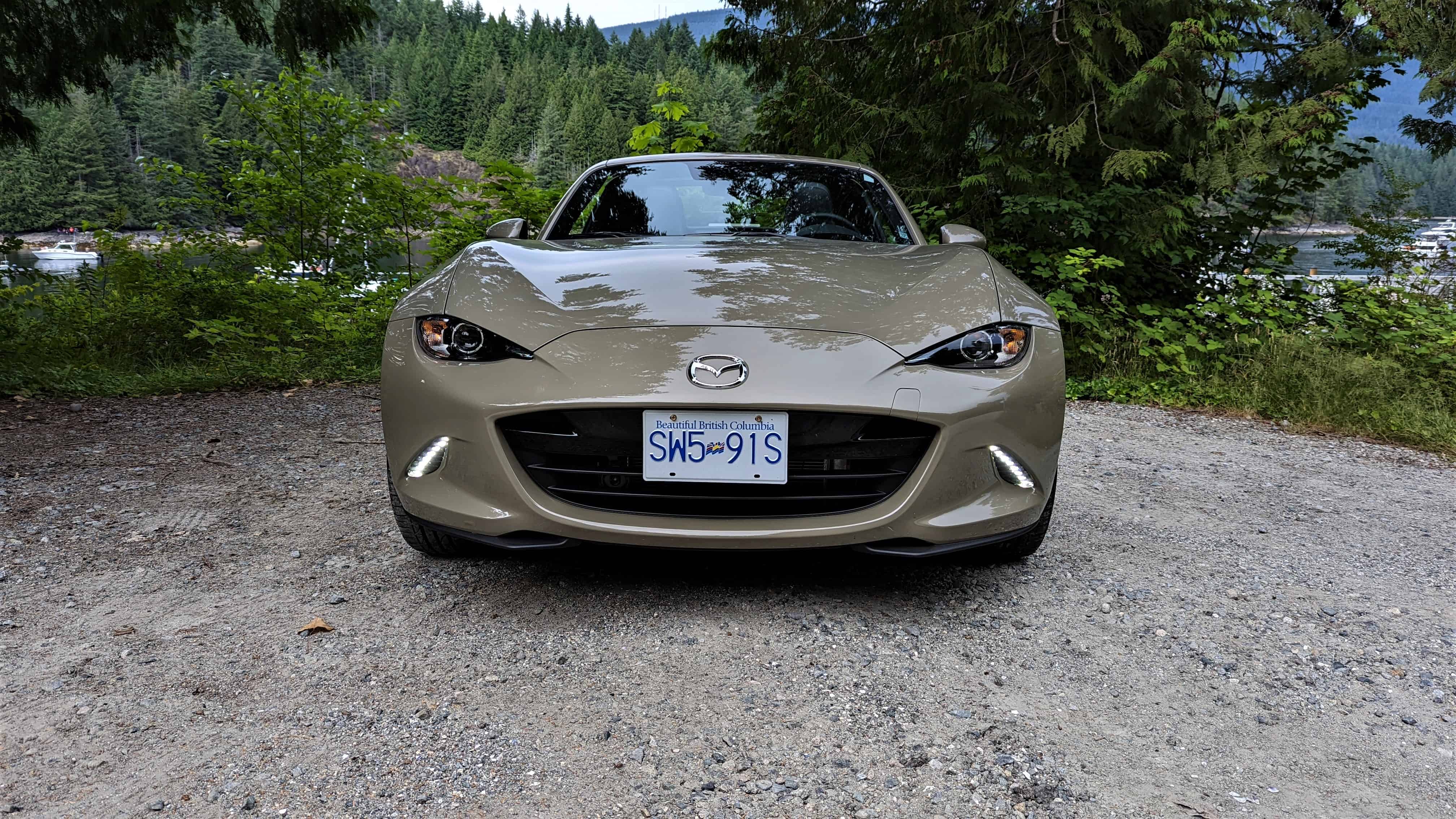 2023 Mazda MX-5 RF GT Review 2 Front view of the 2023 Mazda MX-5 RF GT