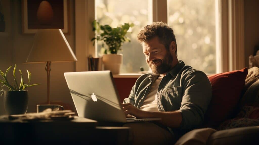 Are Dad Blogs Popular? Exploring the Rise of Dad Bloggers in 2023 2 dad blogger smiling