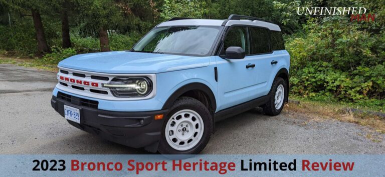Expert Review 2023 Ford Bronco Sport Heritage
