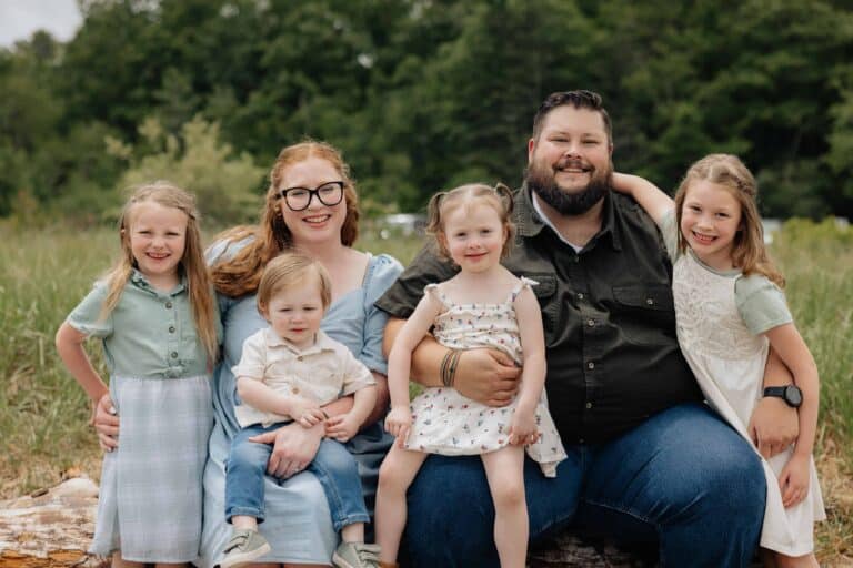 Gregory Pierce with family