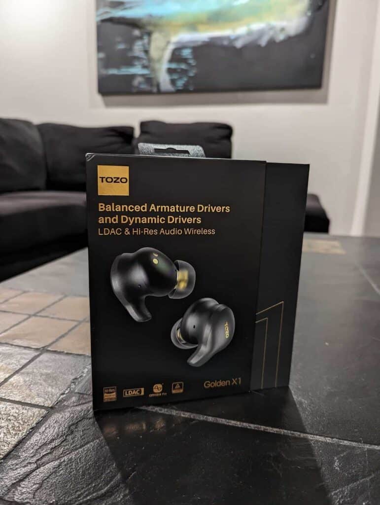 TOZO Golden X1 Earbuds 1