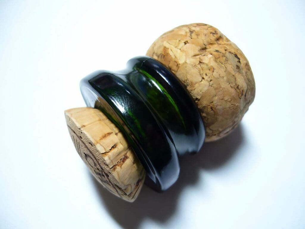 How to Safely Saber Champagne: A Step-by-Step Guide 7 champagne neck and cork after sabering