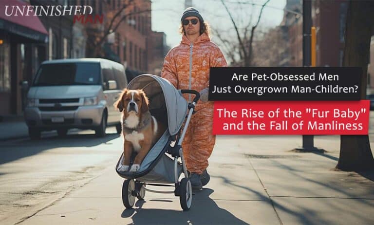 fur baby phenomenon feminizing men