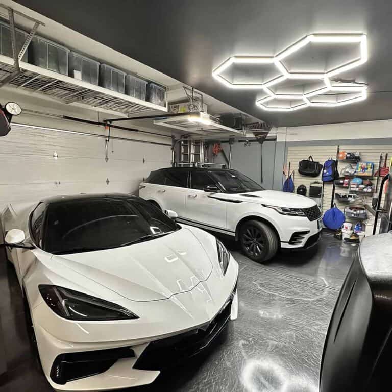 hexagonal led garage lighting