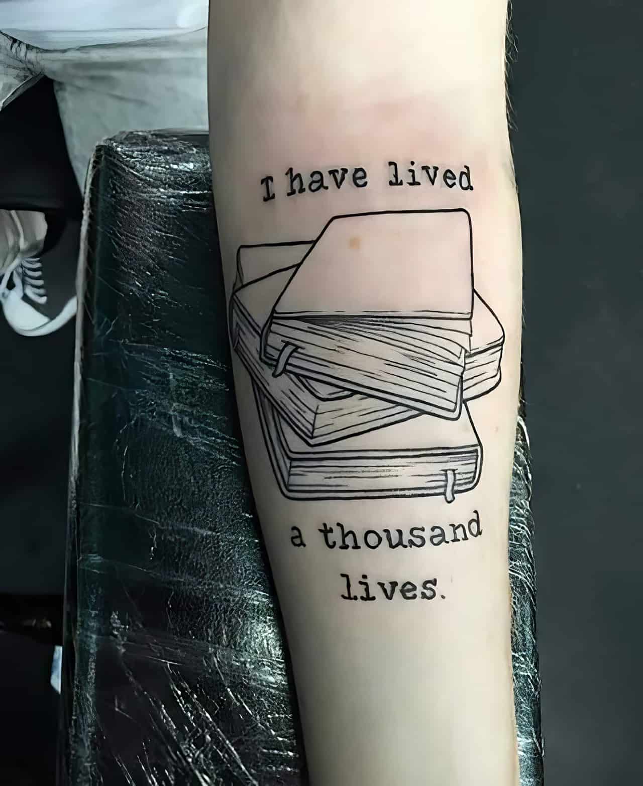 Discover 142+ book quote tattoos