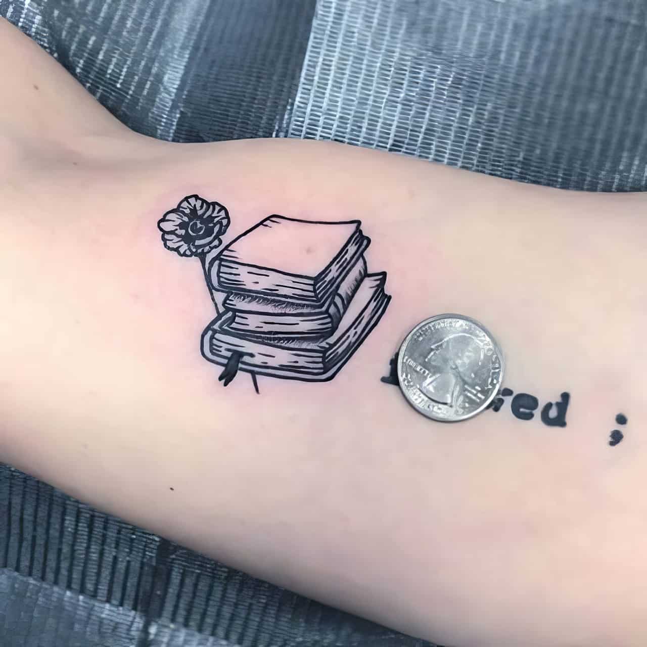 Awe-inspiring Book Tattoos for Literature Lovers - KickAss Things