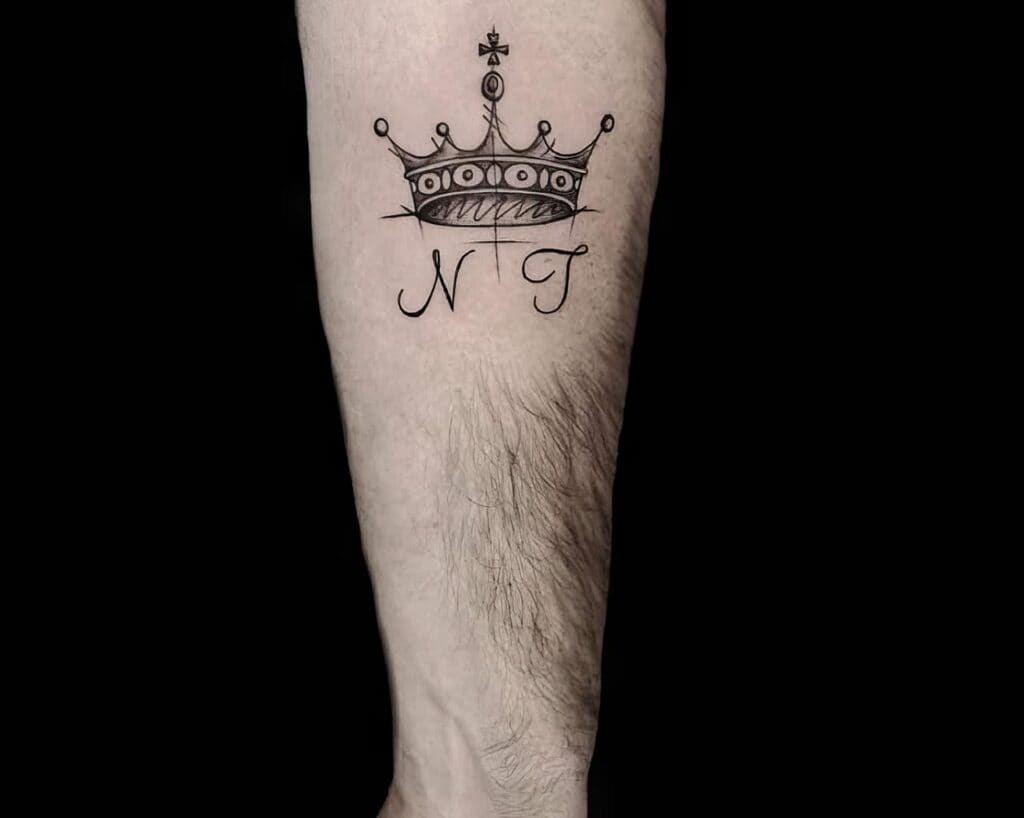 The Ultimate Guide to Crown Tattoos for Men: Design Ideas, Symbolism, and Inspiration in 2023 28 mens crown tattoo 11