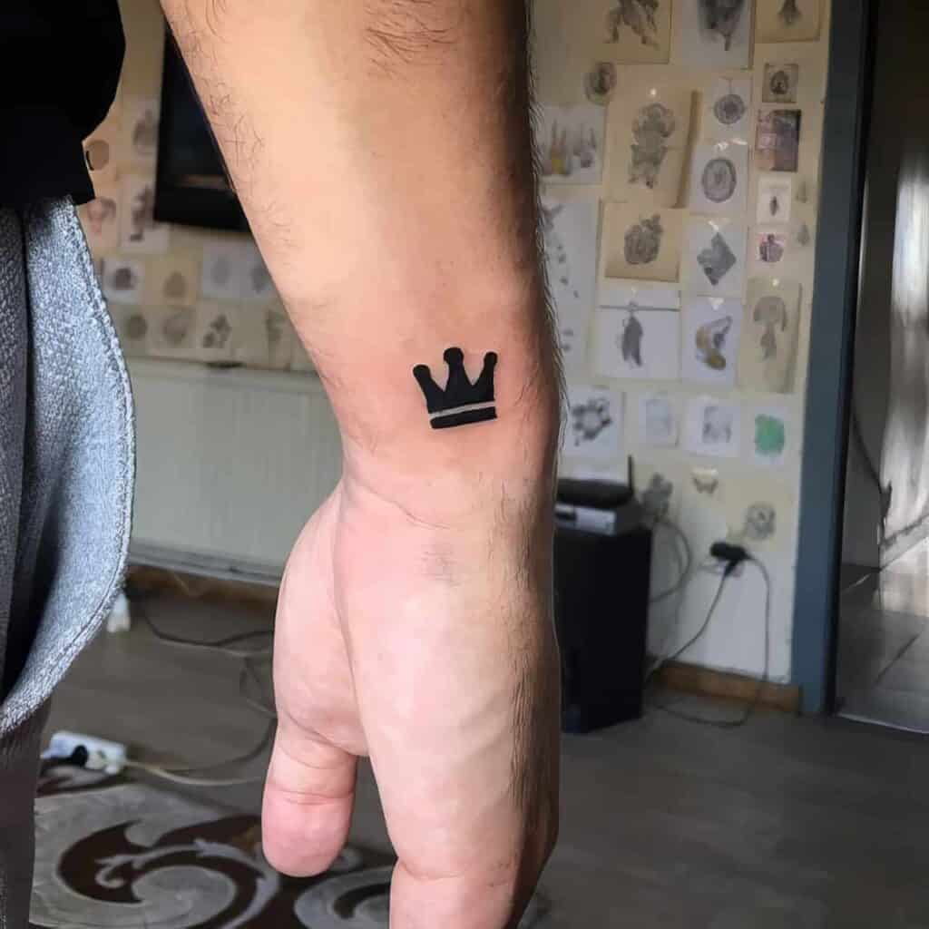 The Ultimate Guide to Crown Tattoos for Men: Design Ideas, Symbolism, and Inspiration in 2023 27 mens crown tattoo 23