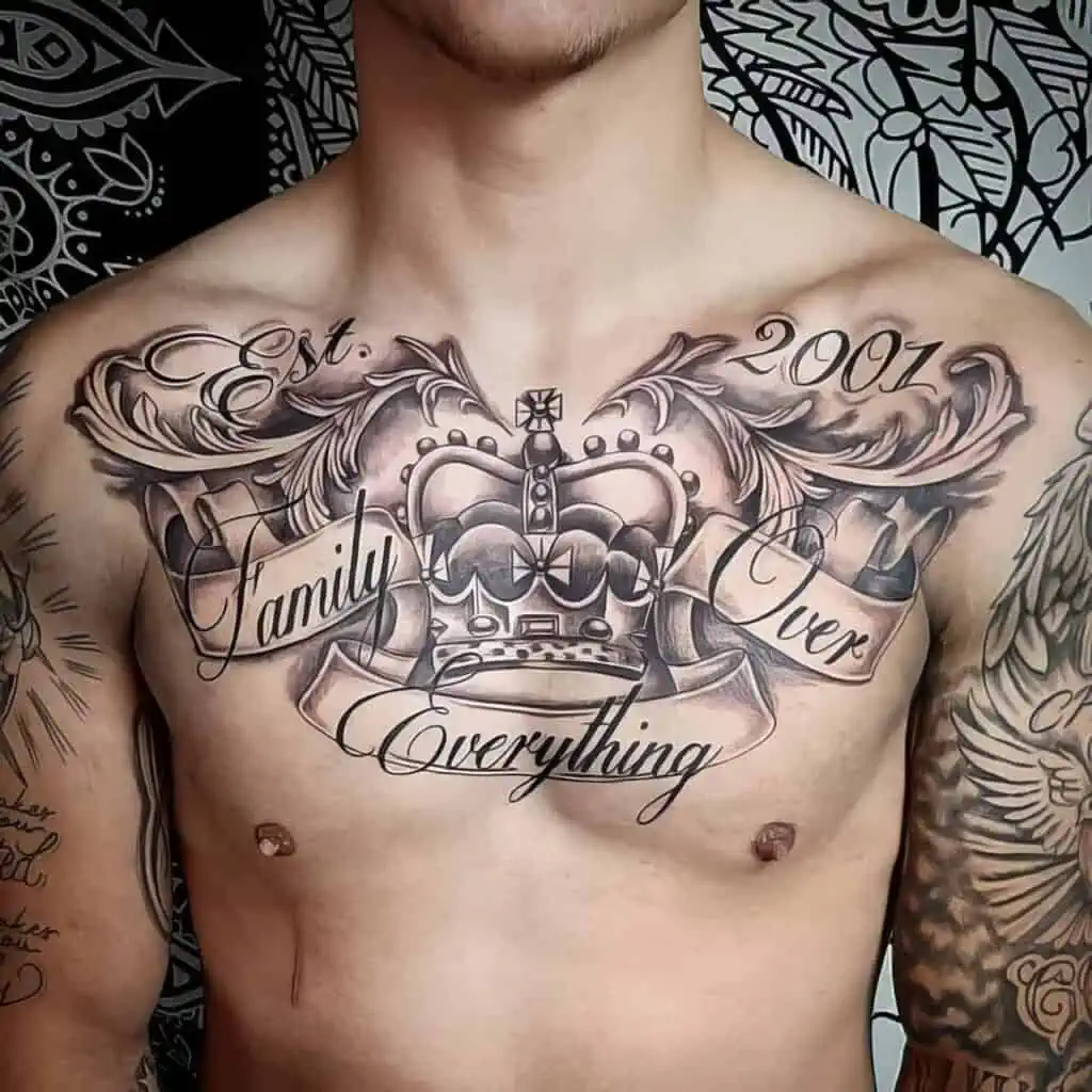 The Ultimate Guide to Crown Tattoos for Men: Design Ideas, Symbolism, and Inspiration in 2023 11 mens crown tattoo 3
