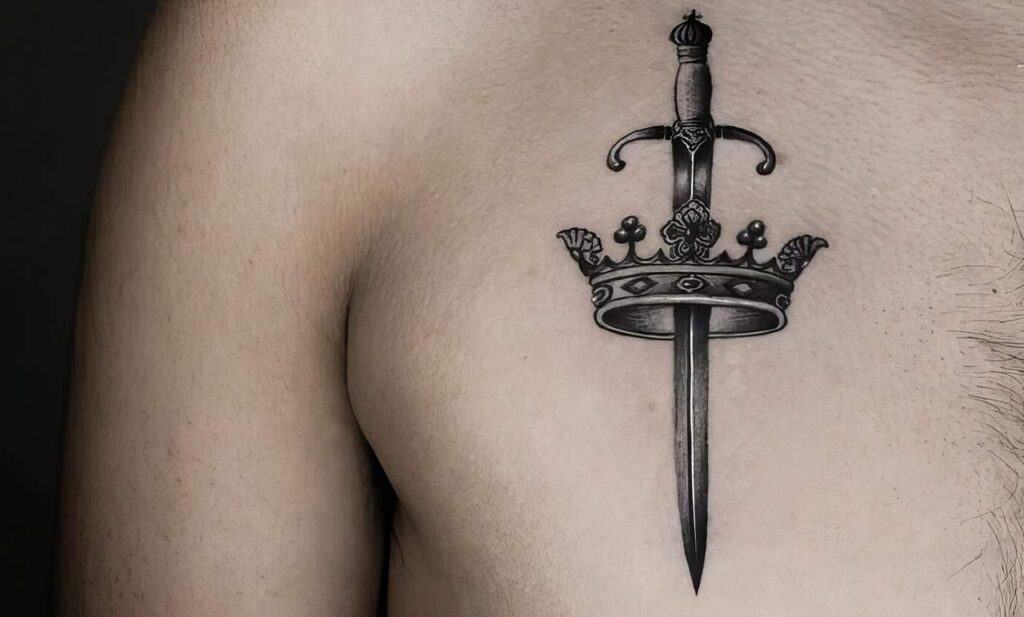 The Ultimate Guide to Crown Tattoos for Men: Design Ideas, Symbolism, and Inspiration in 2023 18 mens crown tattoo 8