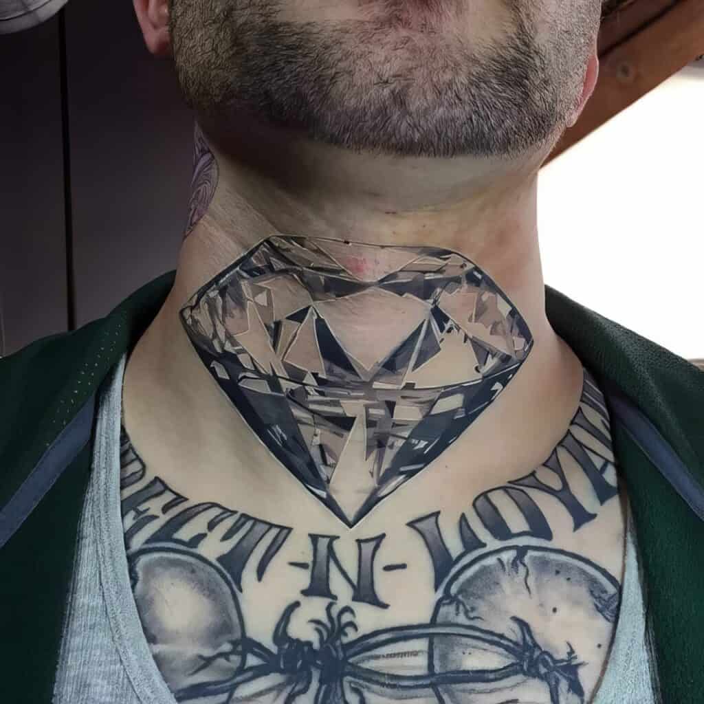 53 Diamond Tattoo Designs for Men: Inspiration Guide for 2023 2 mens diamond tattoo 53