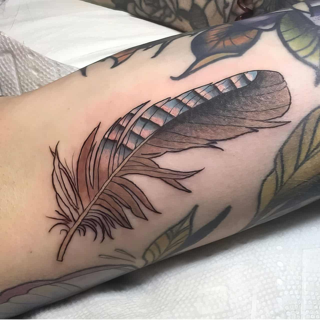 Feather Tattoo Designs For Wrist - Temu