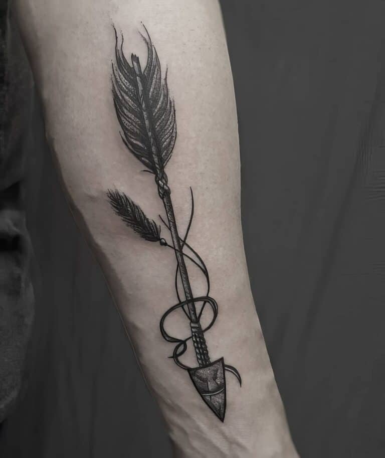 The Top 22 Feather Tattoo Designs For Men