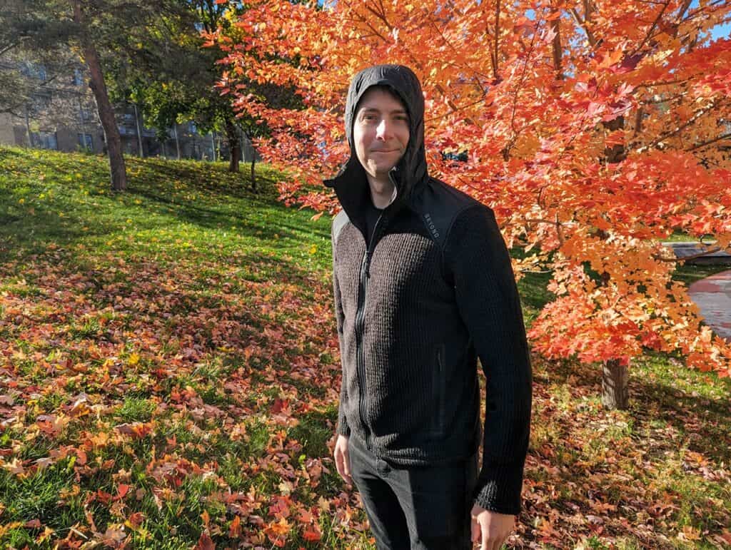 Men's Alpha Aura Jacket Review - A Technical Midlayer That Excels as Active Insulation 4 Mens Alpha Aura Jacket Beyond Clothing 4