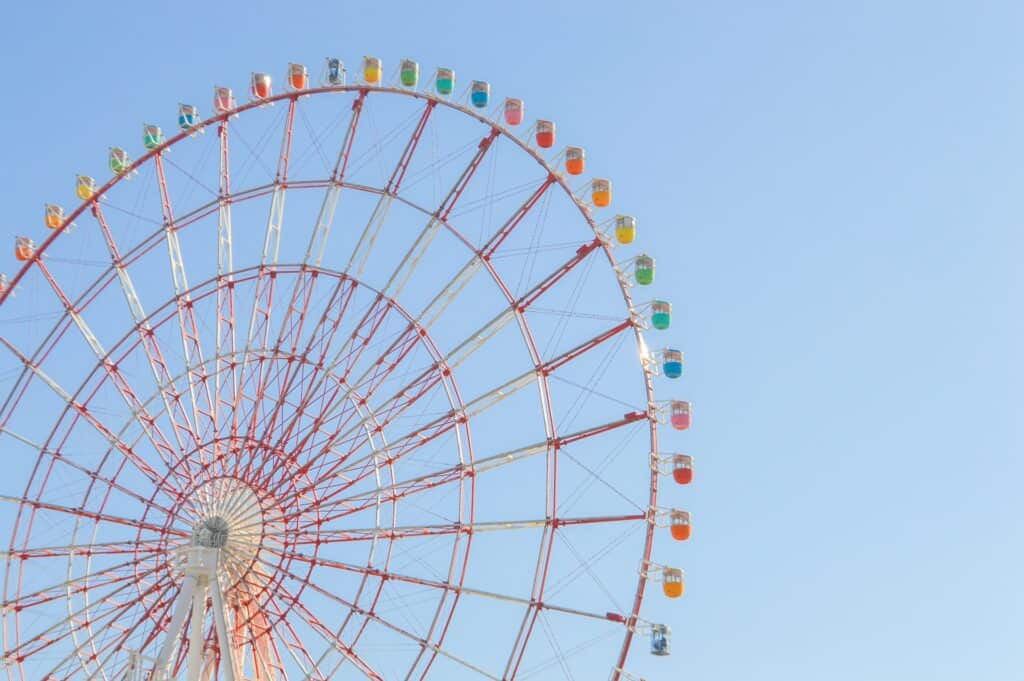 World of Thrills: Japan's Exciting Theme Parks 7 Odaiba Palette Town Tokyo