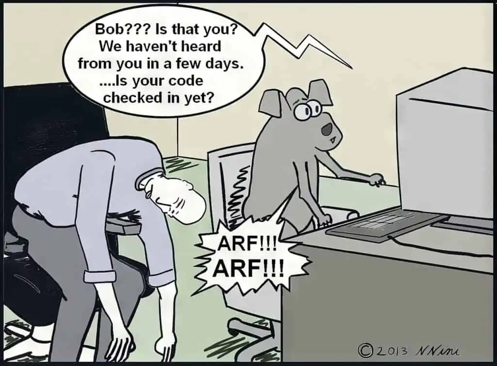 Achieving Work-Life Balance: Strategies for Employee Wellness and Fulfillment 2 code check in comic