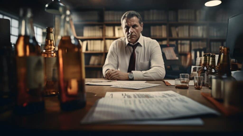Can You Be Fired for Being Drunk at Work? Employer Rights and Responsibilities 2 employee drinking at work 3