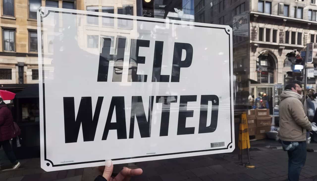 help wanted sign