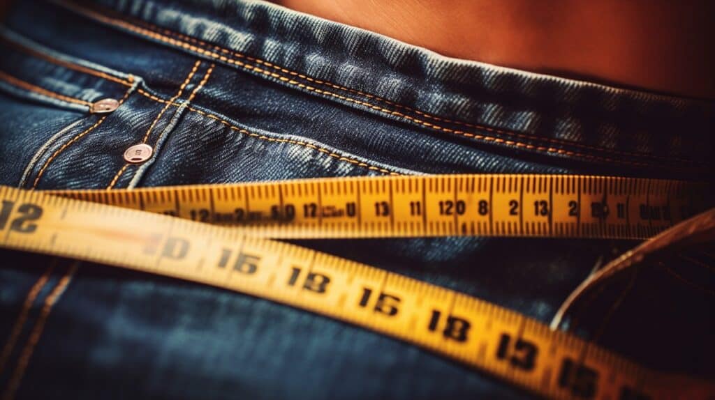 How to Buy Men's Jeans Online: A Guide to Finding the Perfect Fit 2 measuring denim jeans