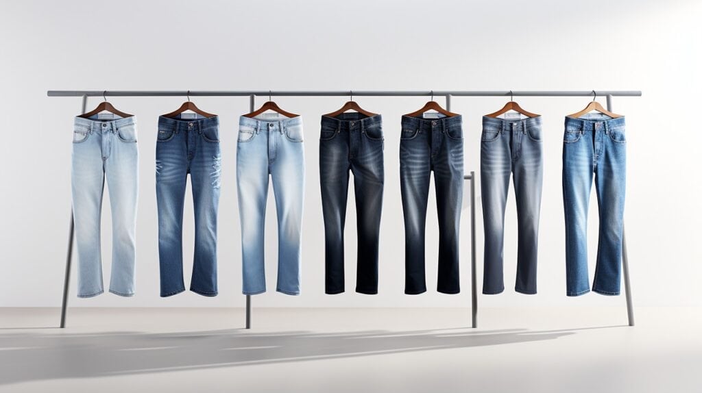 How to Buy Men's Jeans Online: A Guide to Finding the Perfect Fit 8 rack of mens jeans