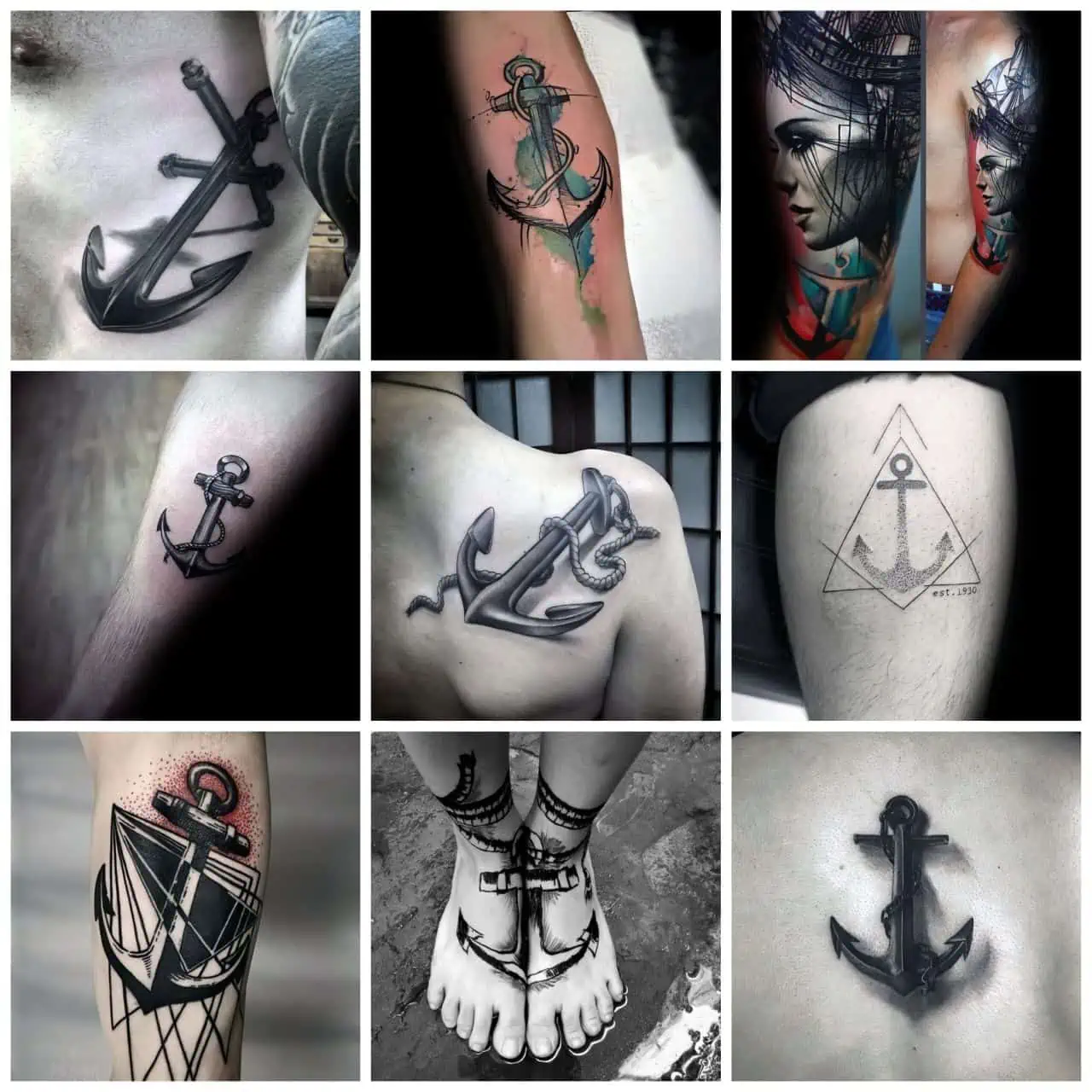 11,524 Ship Anchor Tattoo Images, Stock Photos, 3D objects, & Vectors |  Shutterstock