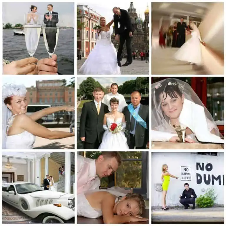 Wedding Photo Fails