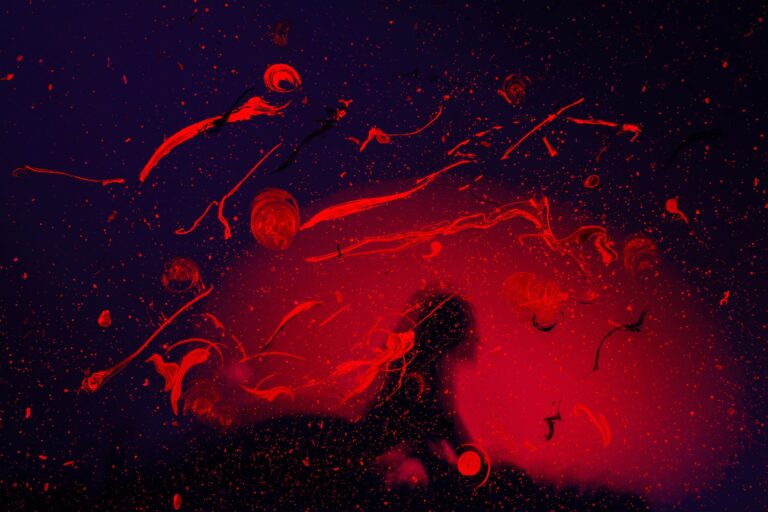 red painting