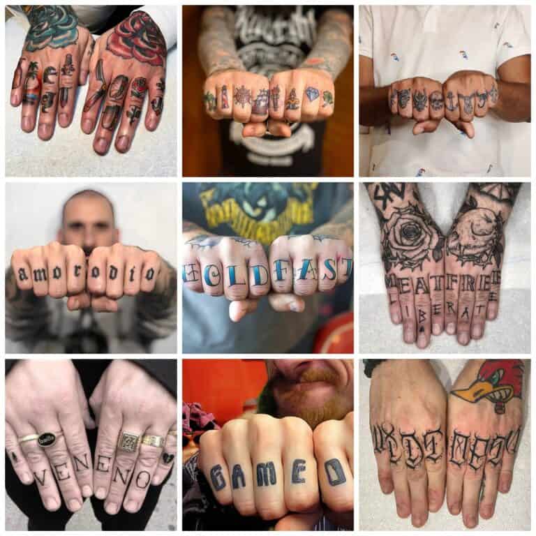 Knuckle Tattoo Ideas