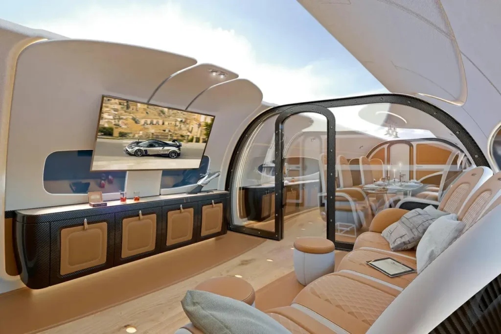 Private Jet Interiors Showcase: Flying Mansions That Redefine Travel 15 Airbus ACJ319neo Infinito