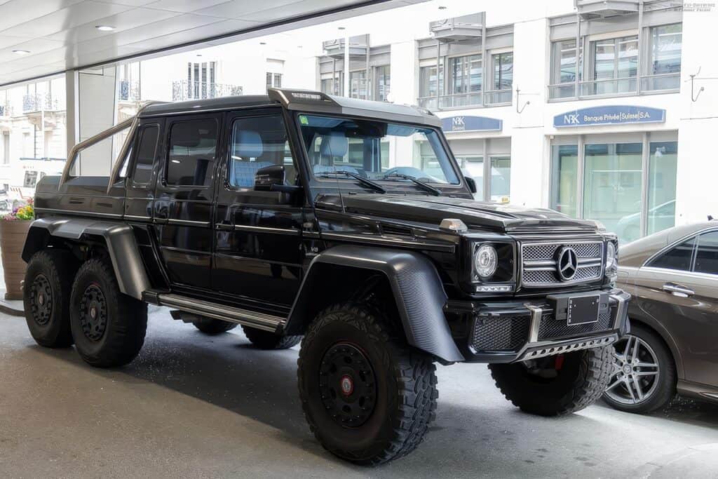 Weird Trucks Unleashed: The 54+ Most Outlandish Pickups Ever 55 Mercedes AMG G63 6x6 1