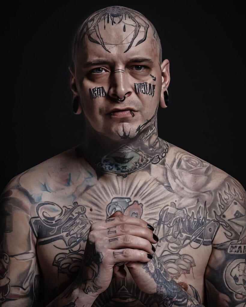 Face Tattoo Ideas 11